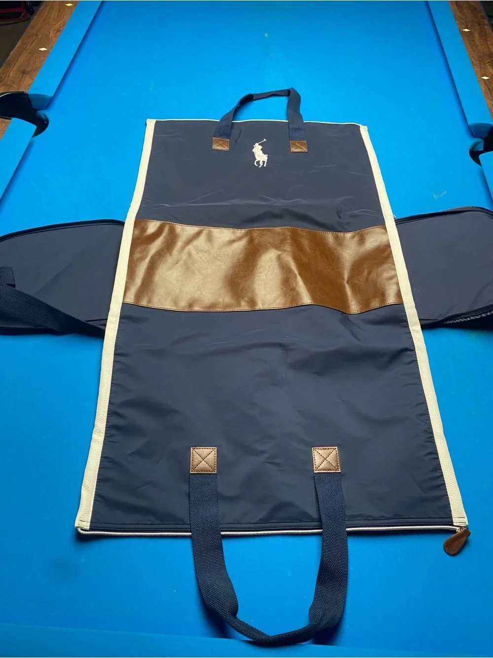 Polo Ralph Lauren Duffle Bag, /Garment Bag, 2-In -1 Travel Suit Bag